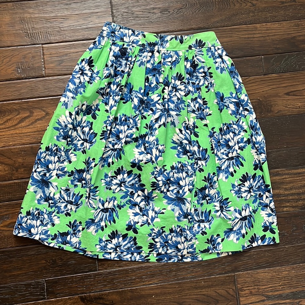 JCrew floral skirt